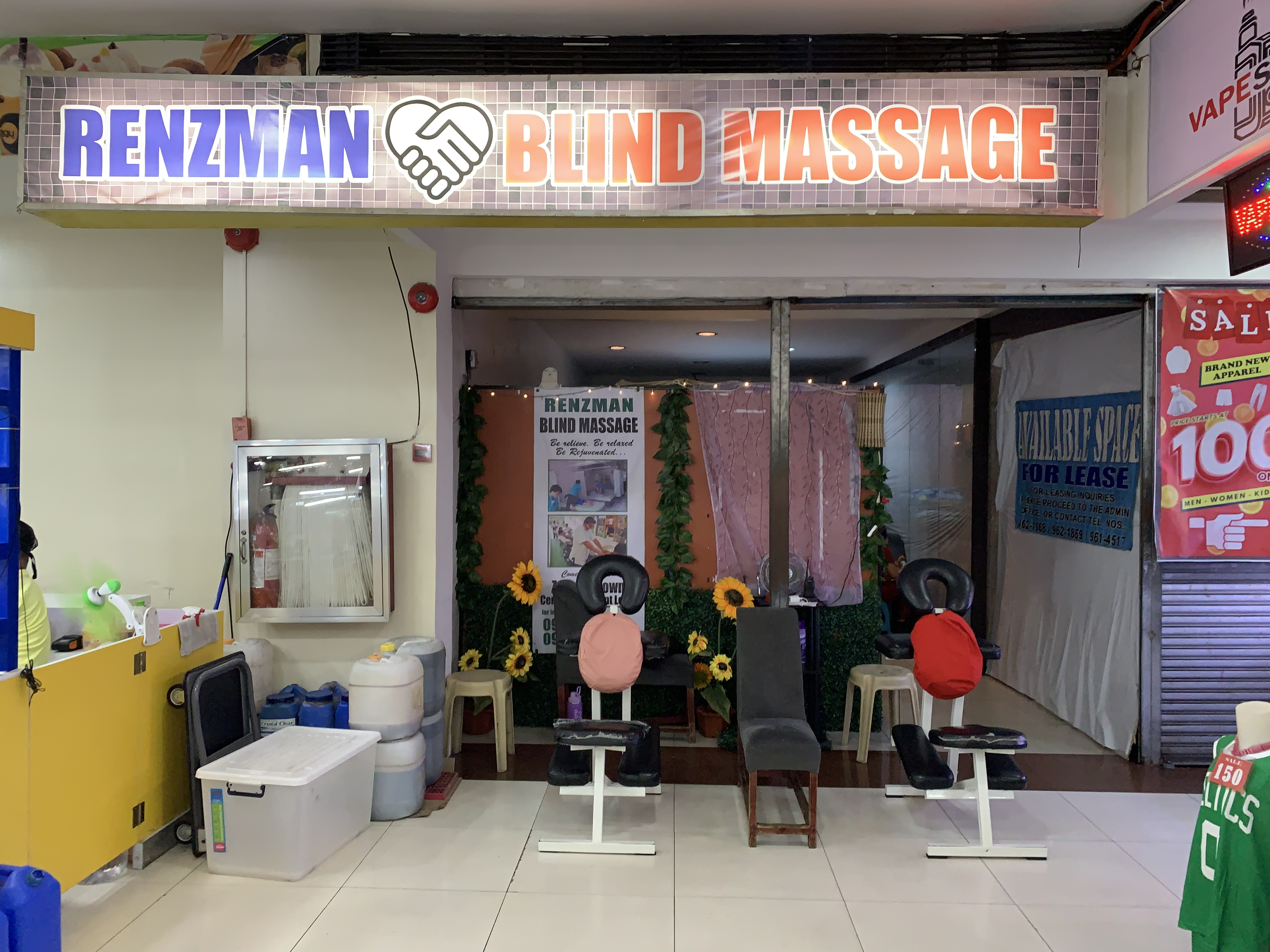 A relaxing spa environment